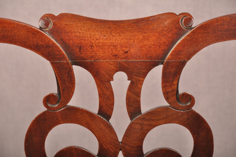 Fine 18th Century Irish Mahogany Armchair - Image 9