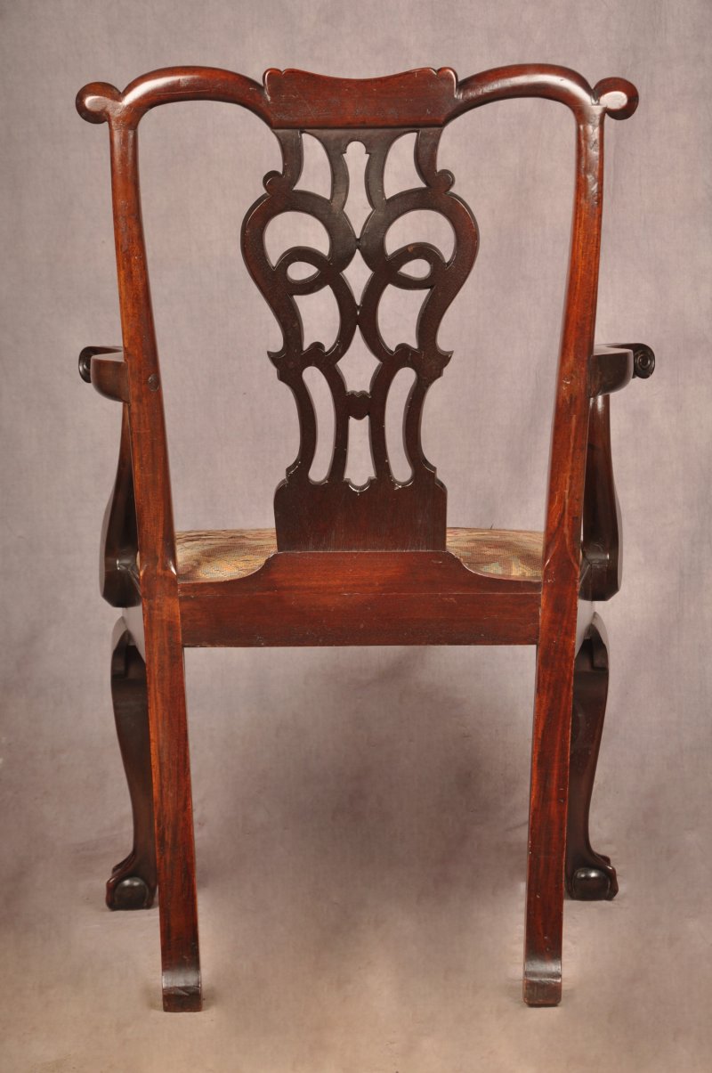 Fine 18th Century Irish Mahogany Armchair - Image 15