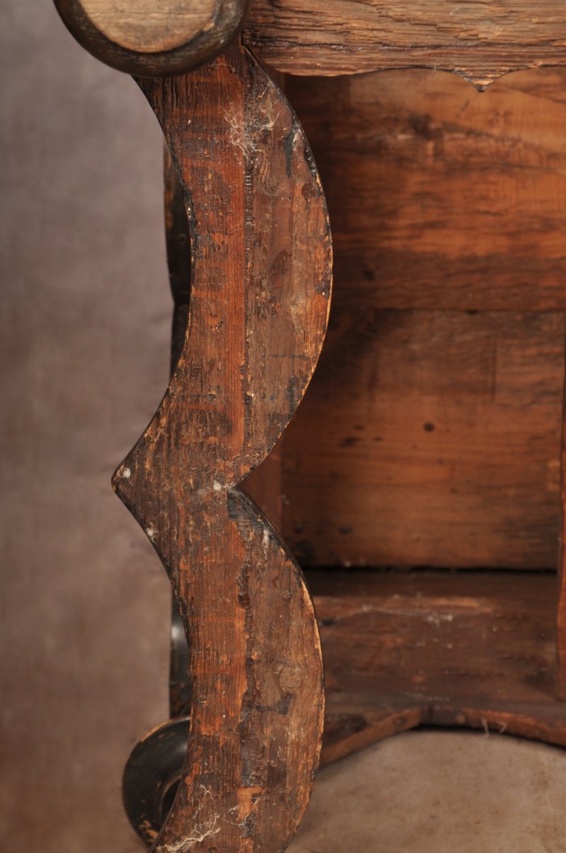 Rare Early 18th Century Chinoiserie-japanned Chest On Stand - Image 28