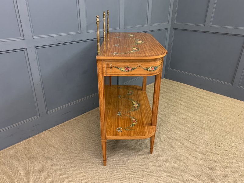 Painted Satinwood Side Table - Image 12