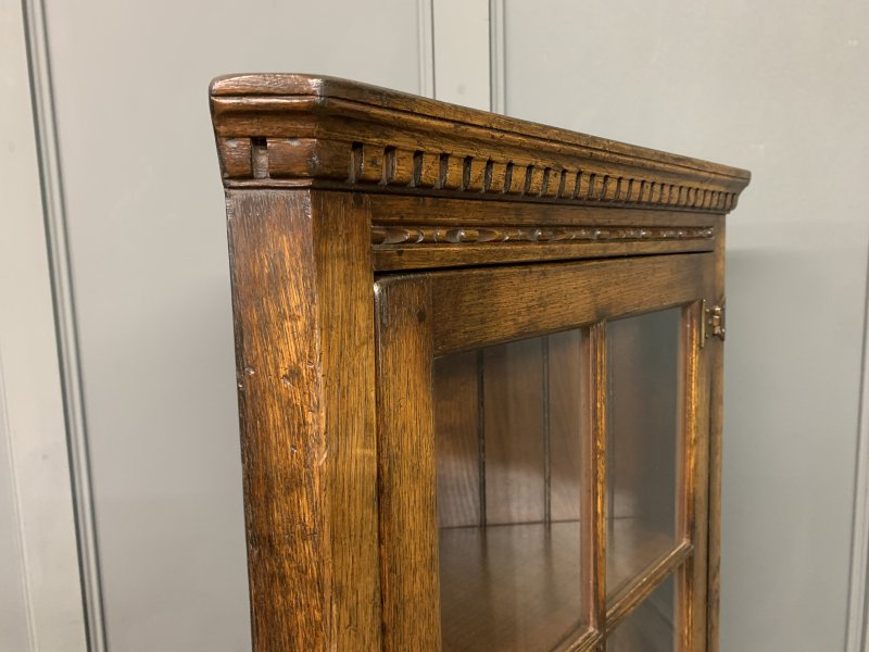 Ipswich Oak Corner Cabinet - Image 5