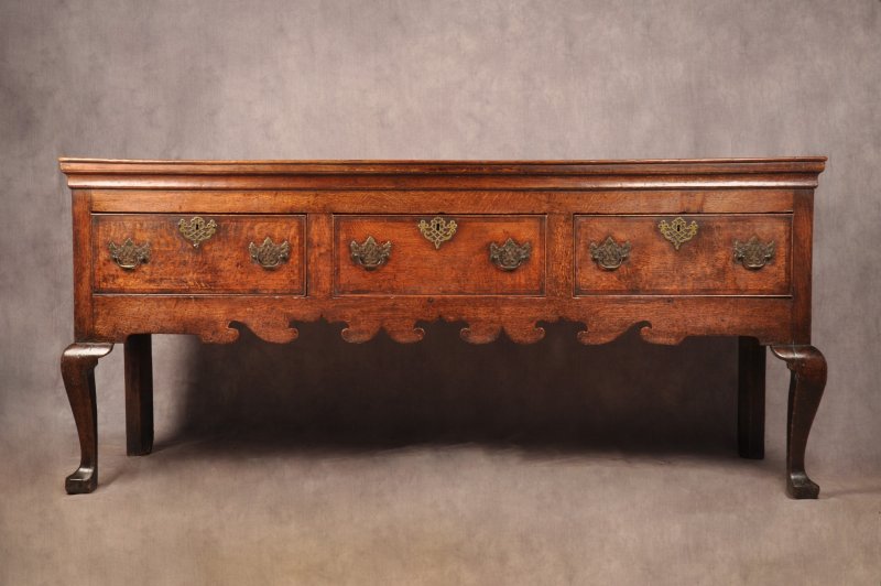 Early 18th Century Oak Dresser Base