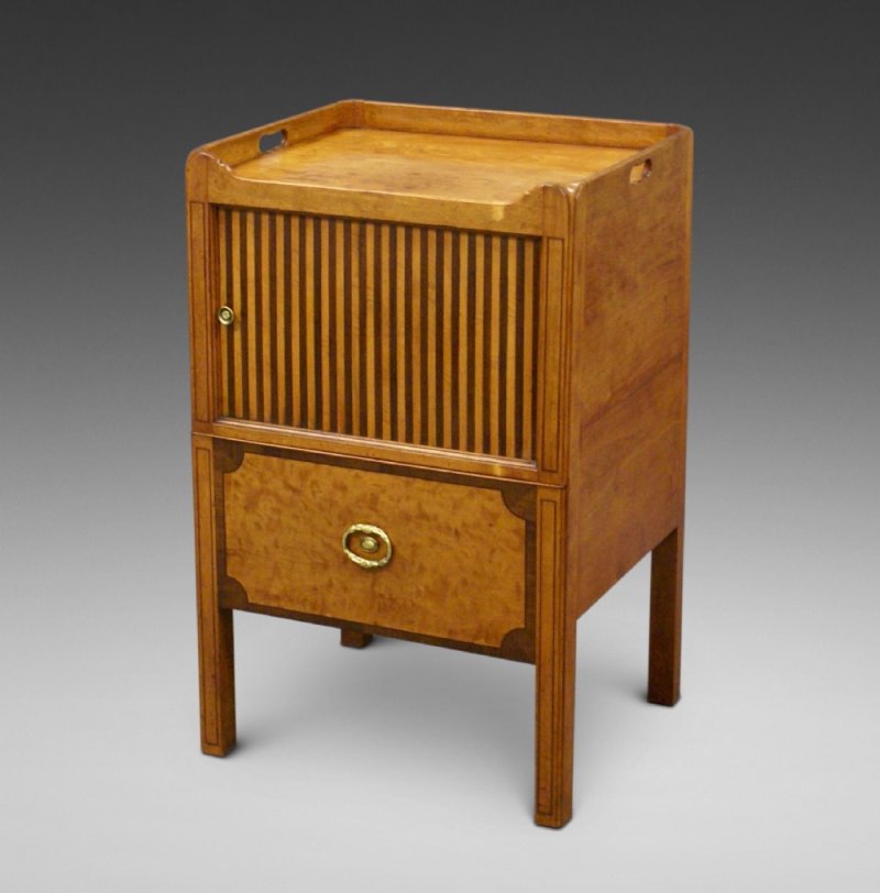 A Rare Tray-top Commode Attributed To Gillows