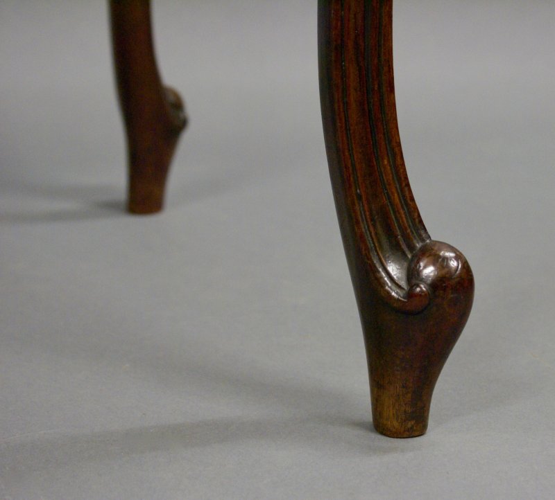 A Hepplewhite Period Serpentine Card Table - Image 8