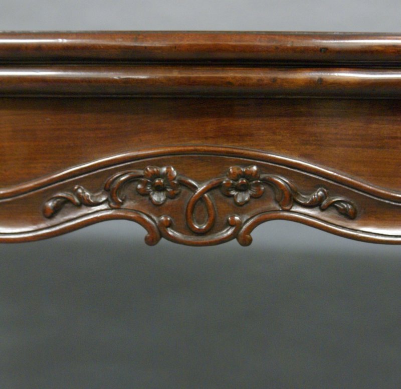 A Hepplewhite Period Serpentine Card Table - Image 6
