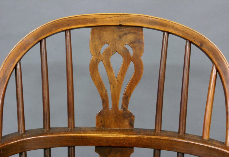 A Yew Tree & Elm Armchair - Image 6