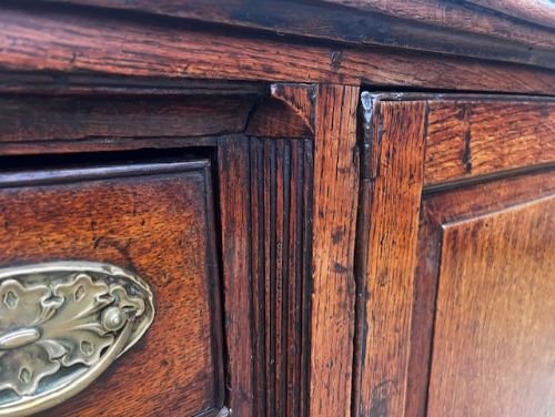 A George III Period Lancashire Oak Dresser Base - Image 14