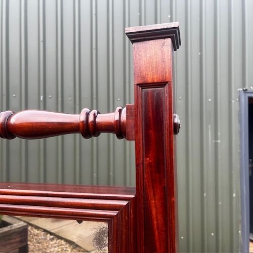 A Large Scale Regency Period Cheval Dressing Mirror - Image 2