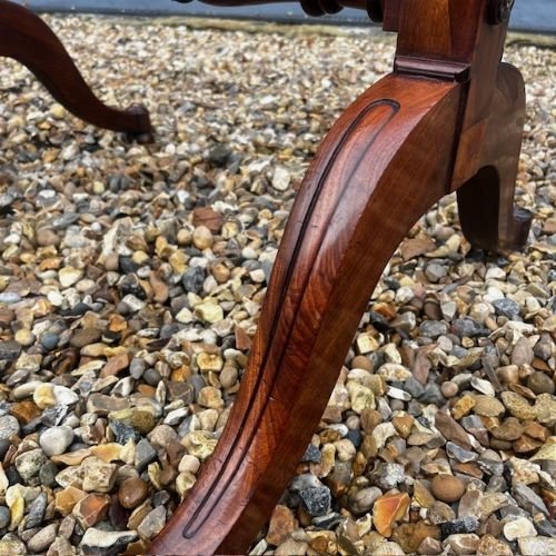 A Large Scale Regency Period Cheval Dressing Mirror - Image 3