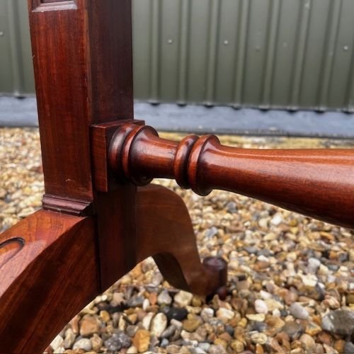 A Large Scale Regency Period Cheval Dressing Mirror - Image 9