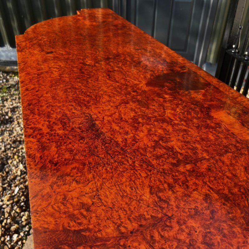 A Stunning Quality Early Victorian Period Gonçalo Alves And Amboyna Bookcase/credenza - Image 6