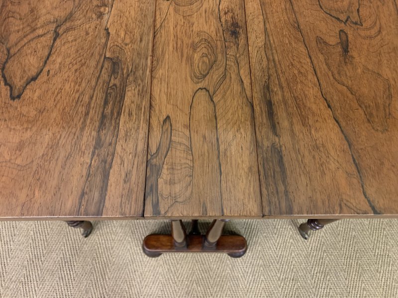 William IV Rosewood Sutherland Table - Image 4