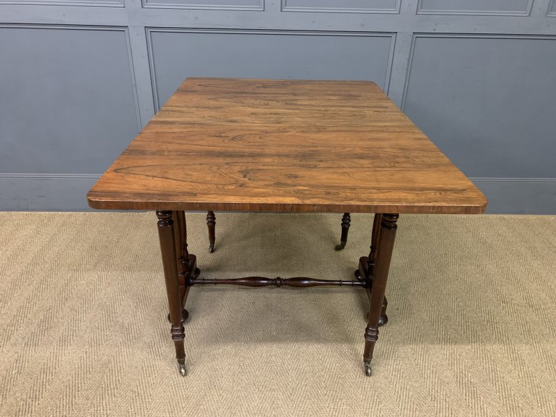 William IV Rosewood Sutherland Table - Image 9