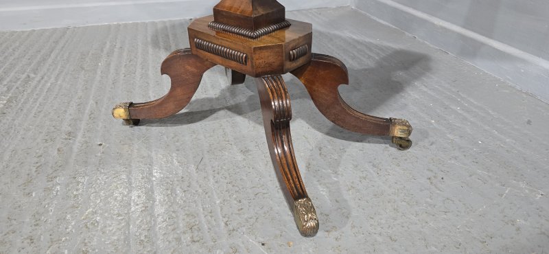 Fine Regency Brass Inlaid Card Table - Image 13