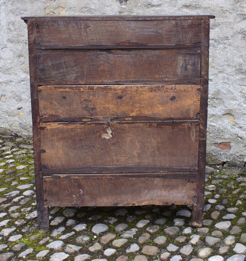A Small 17th Century Oak Hutch - Image 9