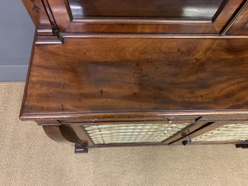 Regency Period Inlaid Mahogany Side Cabinet - Image 4