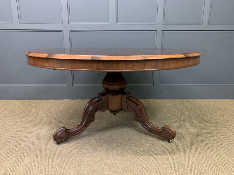 Victorian Rosewood Loo Table - Image 14