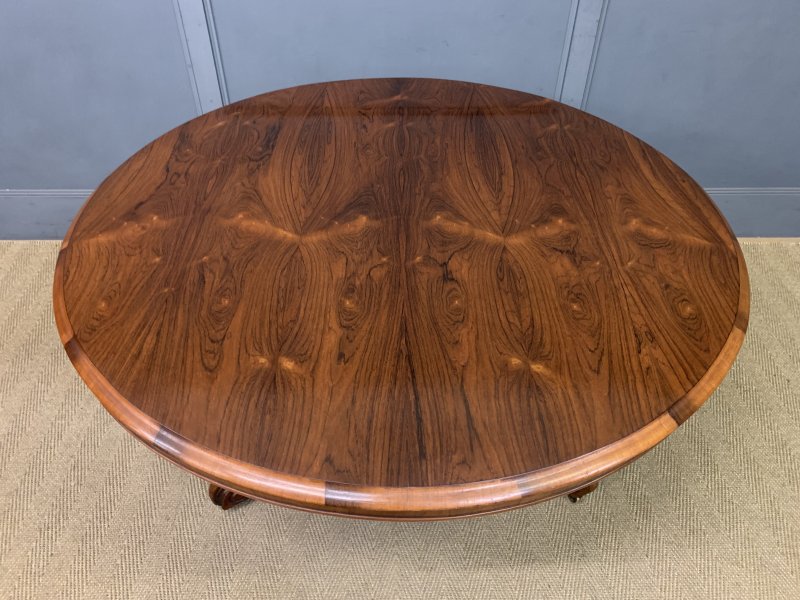 Victorian Rosewood Loo Table - Image 17