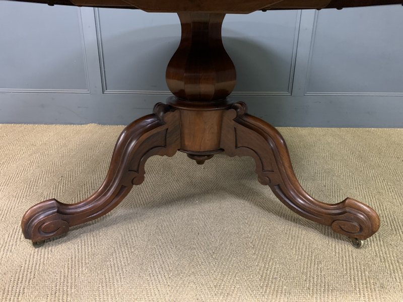 Victorian Rosewood Loo Table - Image 19