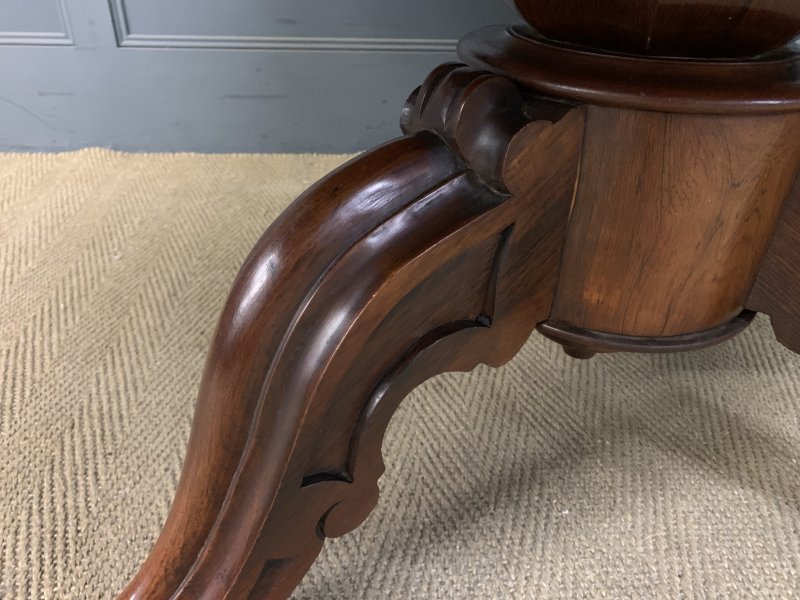 Victorian Rosewood Loo Table - Image 12