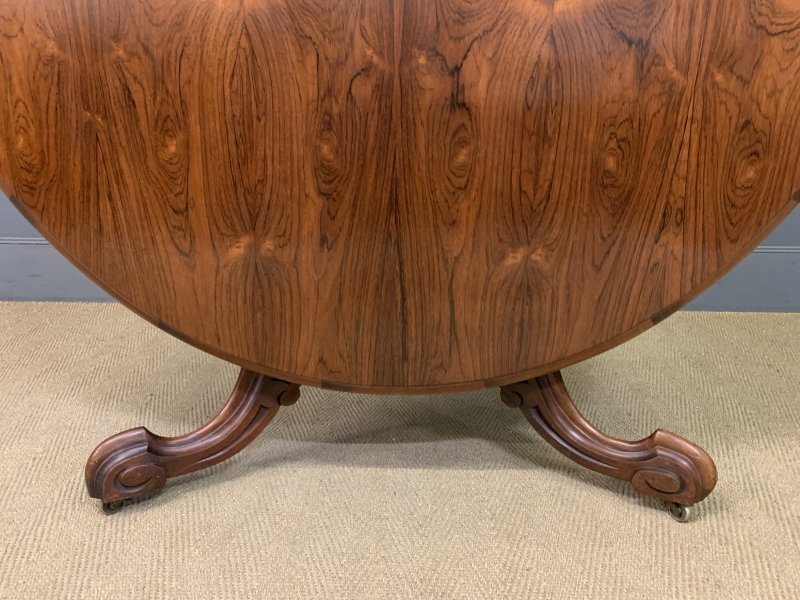 Victorian Rosewood Loo Table - Image 15