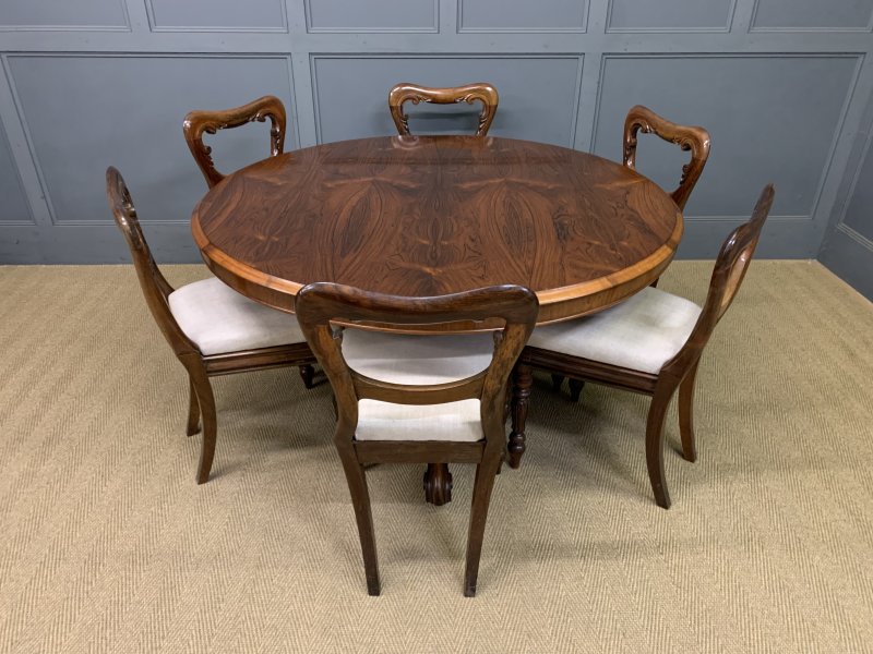Victorian Rosewood Loo Table - Image 3