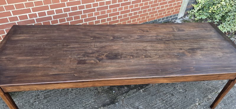 Large French Refrectory Farmhouse Kitchen Dining Table - Image 8