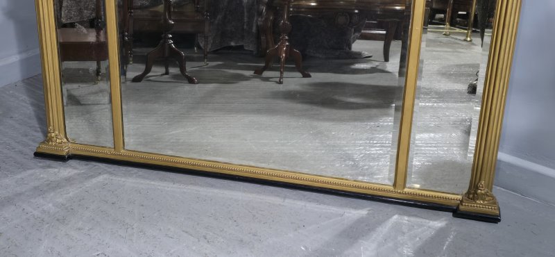 Fine Regency Gilt Overmantle Mirror - Image 3