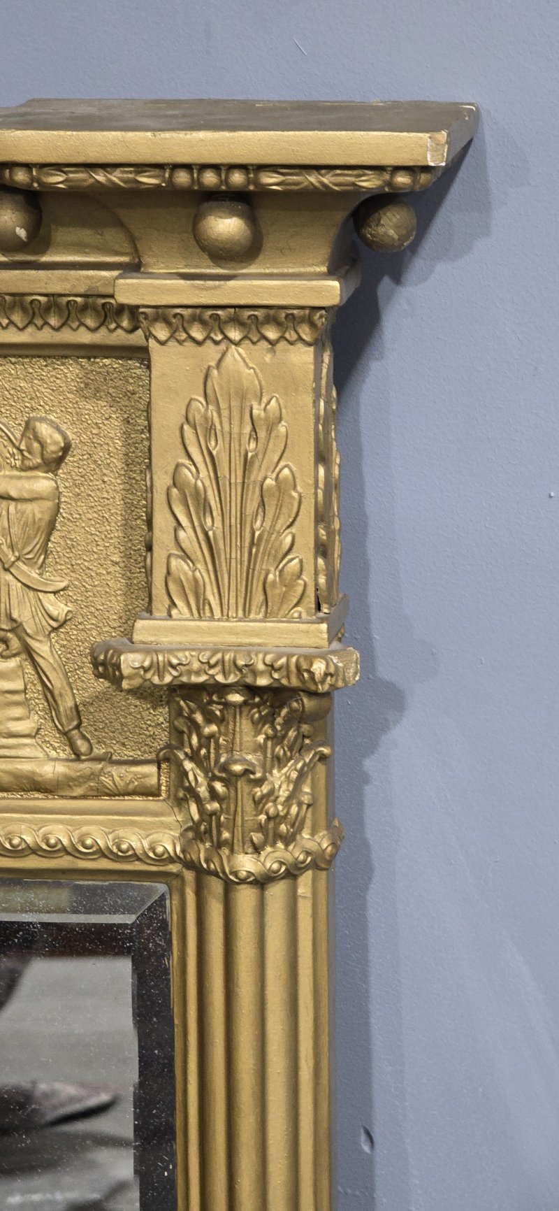 Fine Regency Gilt Overmantle Mirror - Image 11