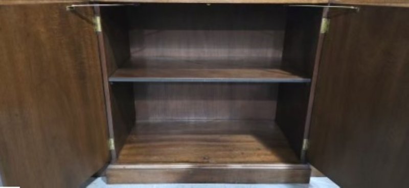 Fine Brass Inlaid Breakfront Mahogany Sideboard - Image 6