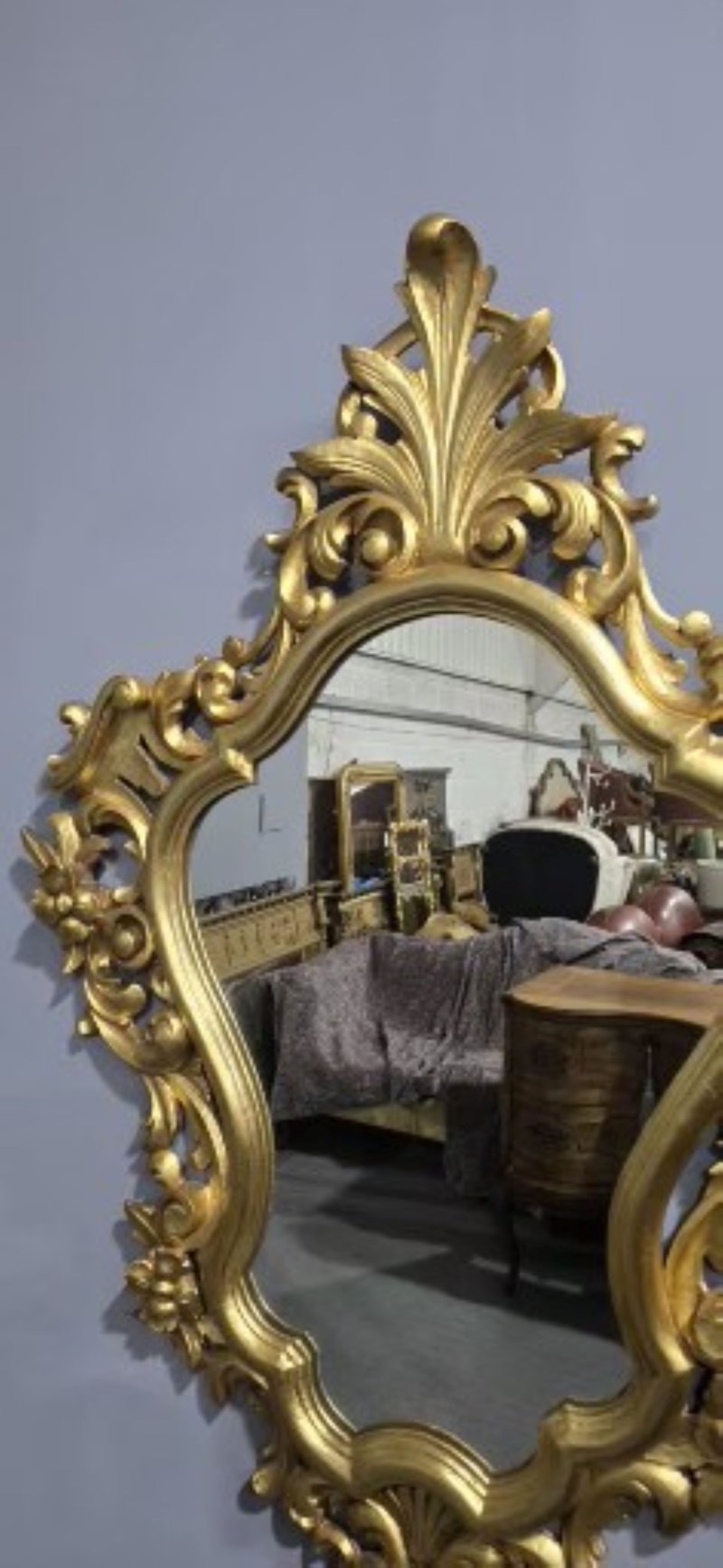 Venetian Giltwood Wall Mirror - Image 4