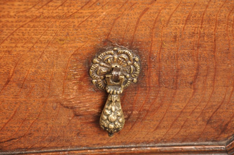 A Rare Charles II Oak Chest Of Drawers - Image 3