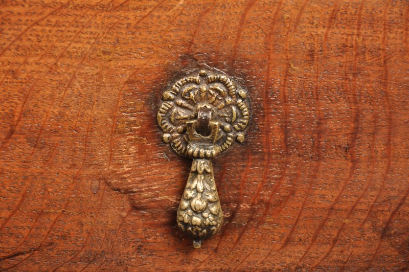 A Rare Charles II Oak Chest Of Drawers - Image 11