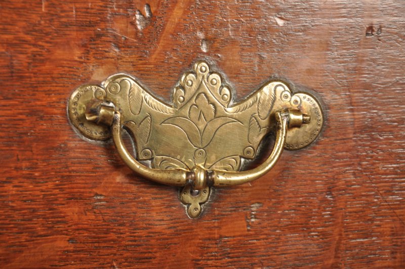 A Fine 18th Century George I Oak Chest On Stand - Image 2