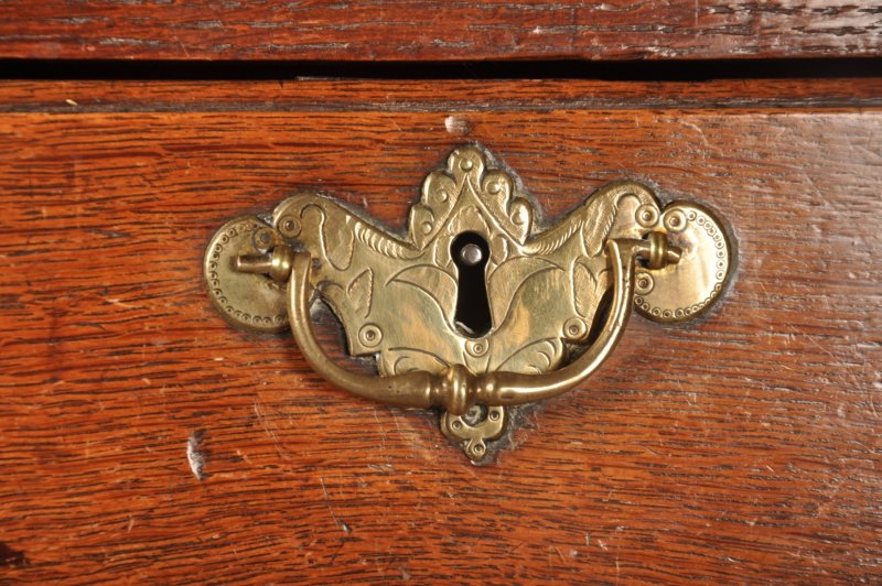 A Fine 18th Century George I Oak Chest On Stand - Image 3