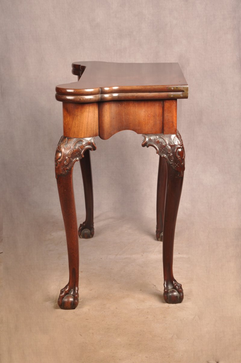 Exceptional George II Mahogany Card Table - Image 2