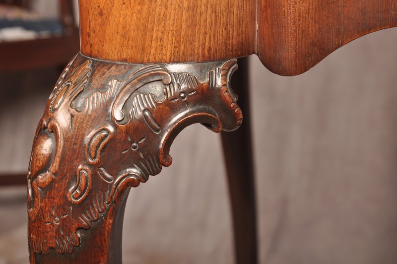Exceptional George II Mahogany Card Table - Image 7