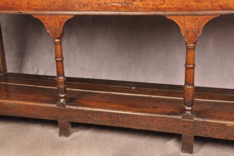 18th Century Oak Pot Board Dresser - Image 10