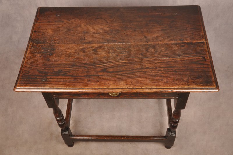 A 17th Century Oak Side Table - Image 3