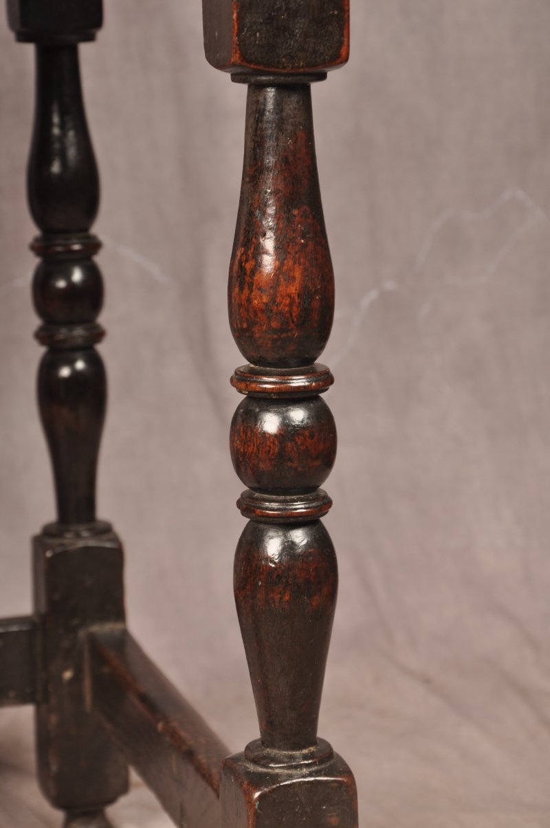 A 17th Century Oak Side Table - Image 4