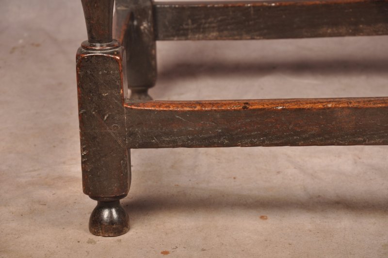 A 17th Century Oak Side Table - Image 6