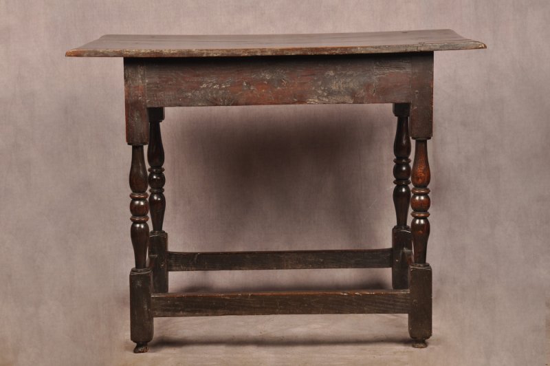 A 17th Century Oak Side Table - Image 11