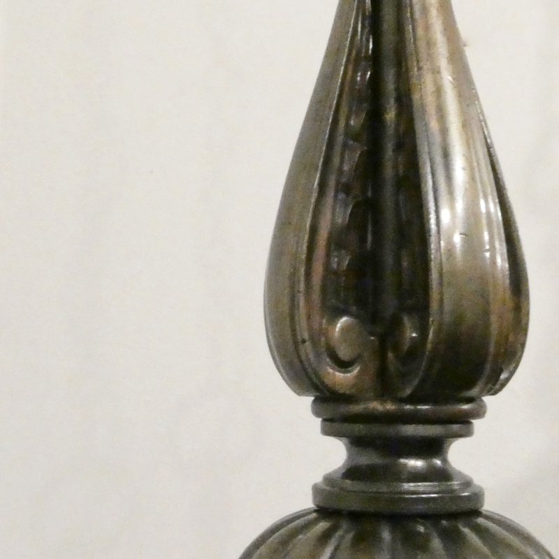 Pair of Art Nouveau Bronze Pendant Lanterns Attributed to F&C Osler - Image 6