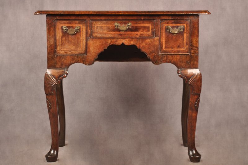 Rare Early 18th Century Walnut Lowboy - Image 2