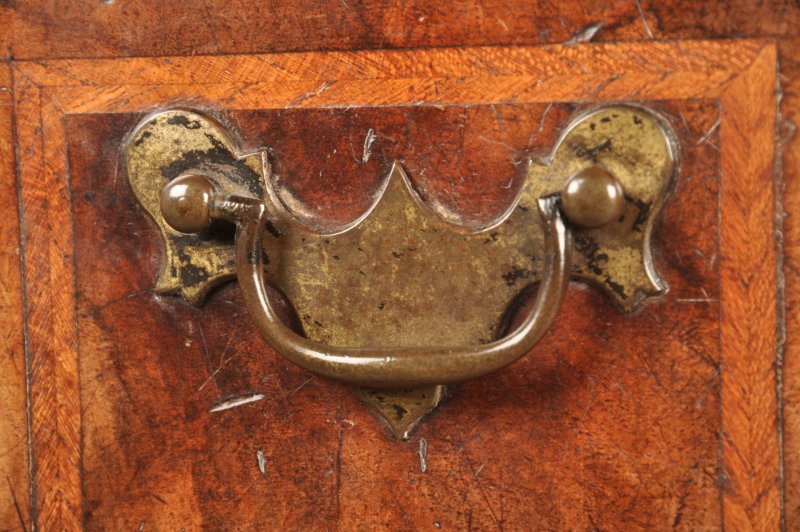 Rare Early 18th Century Walnut Lowboy - Image 6