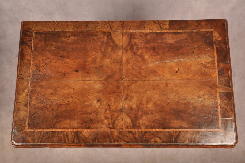 Rare Early 18th Century Walnut Lowboy - Image 8