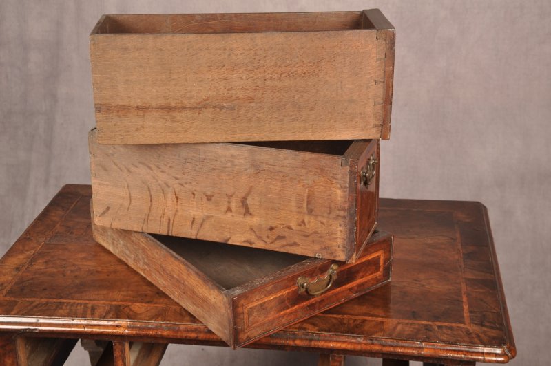 Rare Early 18th Century Walnut Lowboy - Image 9