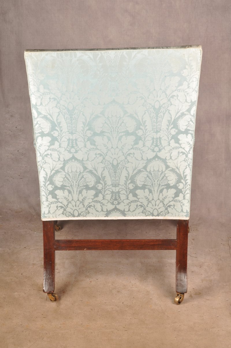 18th Century Gainsborough Mahogany Library Chair - Image 4