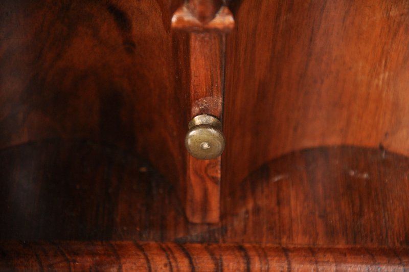 17th Century Burr Walnut Bureau Cabinet - Image 13
