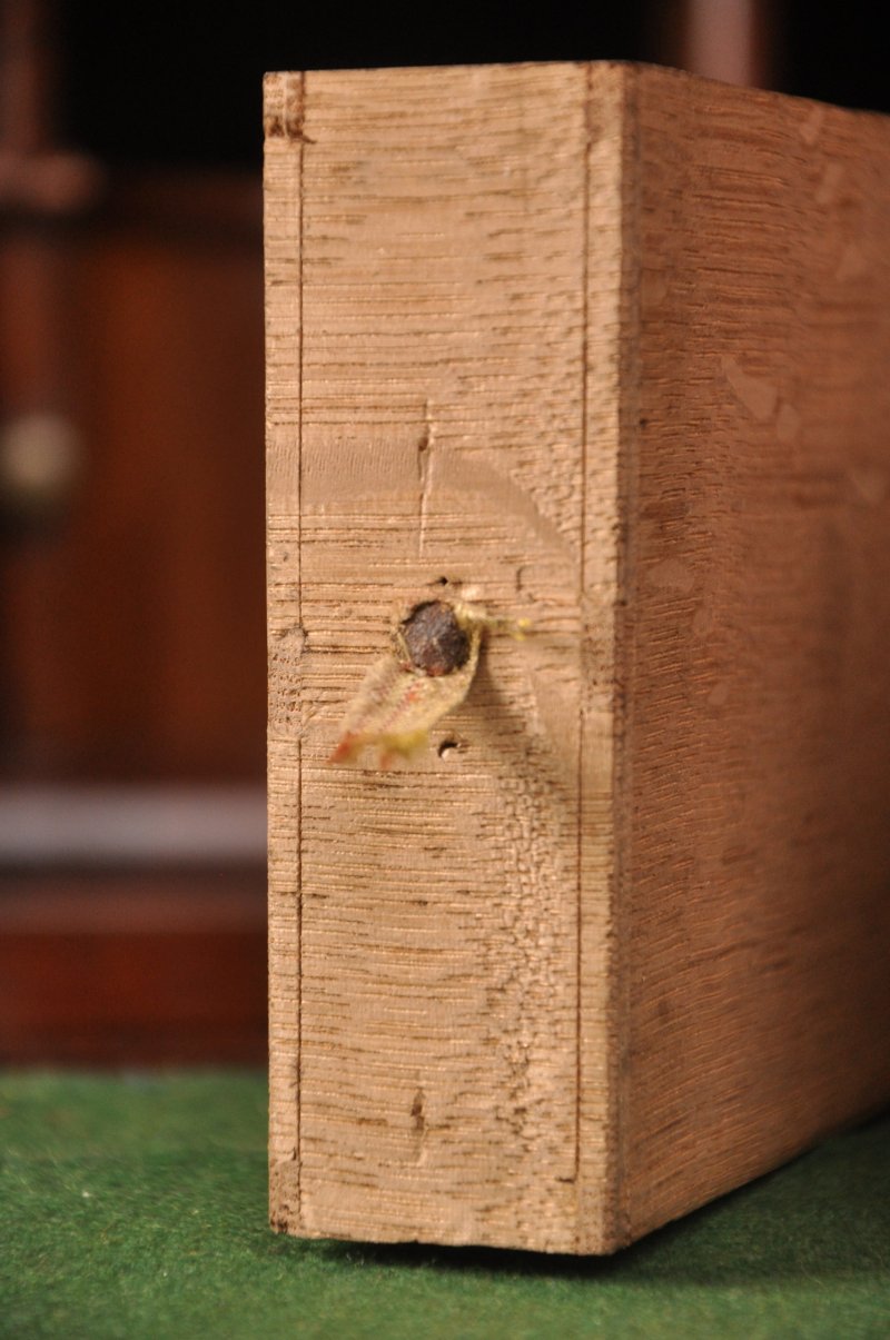 17th Century Burr Walnut Bureau Cabinet - Image 11